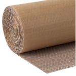 Matthews MPH18640 Kraft Lined Air Bubble Roll - Single Side Kraft, Clear/Brown, 1500mm x 60m (1)1 Roll/Pack priced Per Pack, MOQ 1 Pack