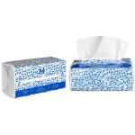 Matthews MPH27167 Interfold Paper Towel - Blue, 230mm x 230mm, 1 Ply, FSC  Mix (3000) 200Sheets/Pack3000 Sheets/Box priced Per Box, MOQ 1 Box