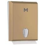 Matthews MPH27442 Compact Towel Dispenser - Gold, 600 Sheet Capacity (1) 1 Dispenser/Bag 1 Dispenser/Box None, priced for Per Each, MOQ is 1 Unit