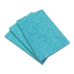 Matthews MPH33010 Antibacterial Cellulose Sponges - Blue, 100mm x 150mm x 10mm, 3 Pieces (120) 3Sponges/Pack 15 Sponges/Inner Box 120 Sponges/Carton, priced for Per Pack, MOQ is 1 Pack