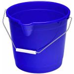 Matthews MPH33545 Round Bucket - Blue, 9.6L Capacity (1)   1 Bucket/Pack 24 Buckets/Box 480Buckets/Pallet, priced for Per Each, MOQ is 1 Bucket