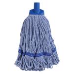 Matthews MPH33616 Looped Cotton Mop Head - Blue, 25mm x 350g / 300mm (12)  1 Head/Pack 12Heads/Box priced Per Each, MOQ 1 Unit