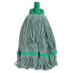 Matthews MPH33617 Looped Cotton Mop Head - Green, 25mm x 350g / 300mm (12) 1 Head/Pack 12Heads/Box priced Per Each, MOQ 1 Unit
