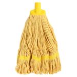 Matthews MPH33619 Looped Cotton Mop Head - Yellow, 25mm x 350g / 300mm (12) 1 Head/Pack 12Heads/Box priced Per Each, MOQ 1 Unit