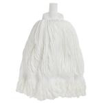 Matthews MPH33621 Looped Microfibre Mop Head - White/White, 25mm x 350g / 330mm (12) 1 Head/Pack12 Heads/Box priced Per Each, MOQ 1 Unit