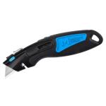 Matthews Retractable Cutter Knife - Blue / Black 19mm Includes 5 Free Blades