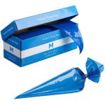 Matthews MPH38005 Premium Piping Bags - Blue, 305mm / 12 Inch x 80mu (100)  Anti-Slip Coating 100Bags/Roll 5 Rolls/Box priced Per Roll, MOQ 1 Box