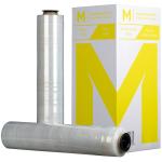 Matthews MPH8090 Cast Hand Stretch Film - Clear, 500mm x 250m x 30mu (4) + 4 Free End Caps 3.45kgNetWeight 4 Rolls/Box priced Per Roll, MOQ 1 Box