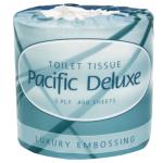 Pacific Deluxe D2400 PACIFIC DELUXE 2 Ply Wrapped Toilet Roll