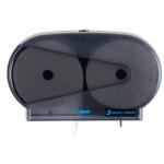 Pacific Hygiene D34B DOUBLE MINI JUMBO TOILET ROLL DISPENSER - Black