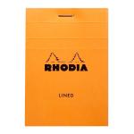 Rhodia C11600C Rhodia Bloc Pad No. 11 A7 Lined Orange