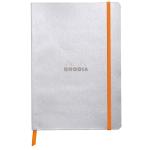 Rhodia C117401C Rhodiarama Softcover Notebook A5 Lined Silver