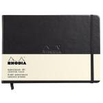 Rhodia C118179C Webnotebook Landscape A5 Blank Black