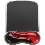 Kensington Duo Gel Mouse Pad Wave - Black/Red