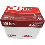 AOne box of 5 reams 30708 Print Copy Paper 80GSM A4 210x297 LG 210x297mm 500 sheets per ream,  5 reams per box