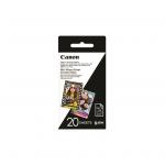 Canon ZP-2030-20 ZINK PHOTO PAPER FOR MINI PHOTO PRINTER - 20 SHEETS  2 in x 3 in