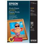 Epson Inkjet Print Photo Paper - A3 - 297 mm x 420 mm - 200 gsm Grammage - Glossy, Smooth - 20 / Pack