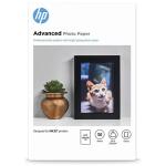 HP 9RR50A Advanced Glossy 4x6 250gsm Photo Paper - 50 Sheets