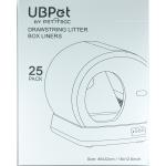 UB Pet Liner Bags 25 pack for Smart Litter Box