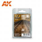 AK Interactive AK7023 Weathering Set - Rolling Stock