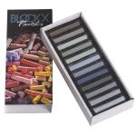 Blockx 12912GBXC  Soft Pastel 12 Set Grey Assorted