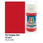 Italeri / Vallejo - Flat Insignia Red