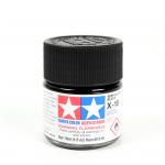Tamiya X-18 Acrylic Mini Paint - Semi Gloss Black - 10ml