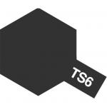 Tamiya TS-6 Spray Paint for Plastics - Spray Flat Black - 100ml