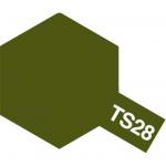Tamiya TS-28 Spray Paint for Plastics - Olive Drab 2 - 100ml