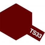Tamiya TS-33 Spray Paint for Plastics - Dull Red - 100ml