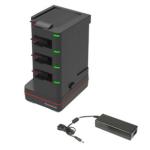 Honeywell CT4X-QBC-1BAY-0 CT47 1 bay quad battery charger, for charging 4 pieces ofCT45/CT47batteries simultaneously on a condensed 1 bay universal base.