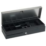 VPOS Cash Drawer Fliptop 6 Note 8 Coin 24V - Black