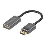 Promate MEDIALINK-DP  DisplayPort to HDMI Adapter Max HDMI Resolution 4K/60Hz, Superior Stability with no Signal Loss. Secure Clip Lock with Corrosion Resistant Connectors