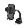 Promate DASHMOUNT Universal Smartphone Mount with Flexible Gooseneck. Includes Anti-Slip Suction Pad. EasyQuick Release. 360 Degree Swivel Head. Black Colour. Promate DASHMOUNT Universal Smartphone Mount with Flexible Gooseneck. Includes Anti-Slip Suction Pad. EasyQuick Release. 360 Degree Swivel Head. Black Colour.