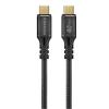 Promate POWERBOLT240-2M 240W PD - 40Gbps - 8K 60Hz USB-C Cable - 2m - Black Thunderbolt 3 - Nylon Braided - Overcharge Protection - Data & Charge Promate POWERBOLT240-2M 240W PD - 40Gbps - 8K 60Hz USB-C Cable - 2m - Black Thunderbolt 3 - Nylon Braided - Overcharge Protection - Data & Charge