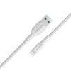 Promate XCORD-AI.WHT 2A - 480Mbps USB-A to Lightning Cable - 1m - White Super Flexible - Data & Charge Promate XCORD-AI.WHT 2A - 480Mbps USB-A to Lightning Cable - 1m - White Super Flexible - Data & Charge