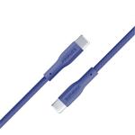 Promate XCORD-CC.BL 2A - 480Mbps USB-C Cable - 1m - Blue Super Flexible - Data & Charge