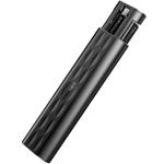 Promate PERK 480Mbps USB-C Multi-Connector Cable - 28.5cm - Black USB-C to Lightning / USB-A / Micro-USB Adaptors - Sim Card Ejector Pin - Push Open Travel Case - Data & Charge