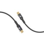 Promate LUCIDLINE-CC120B 100W PD - 480Mbps USB-C Cable - 1.2m - Black Transparent Connectors - LED Light - Gold Plated Connectors - Data & Charge