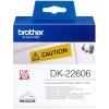 Brother Genuine DK-22606 Continuous Film Label Tape Black on Yellow, 62mm wide 15.24m long for QL1100, QL-580N,QL810W,QL800,QL820NWB,QL1110NWB,QL-1050 Brother Genuine DK-22606 Continuous Film Label Tape Black on Yellow, 62mm wide 15.24m long for QL1100, QL-580N,QL810W,QL800,QL820NWB,QL1110NWB,QL-1050