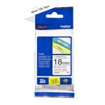 Brother Genuine TZe241 Labelling Tape Cassette 18mm wide, Black on White for PT-D410, PTD610BT, PTD600,PT-P910BT,PT-D400,PTD460BT