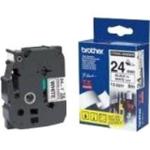 Brother TZeS251 24mm x 8m Standard laminated Bla