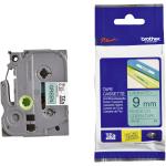 Brother TZE-721 - 9 mm Black-Green