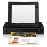 Epson WorkForce EcoTank WF-100 Inkjet Portable Printer Easy to use bright 1.44" - Colour LCD plus convenient control panel for simple setup and operation