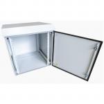 Dynamix RODW24-600 24RU Outdoor Wall Mount Cabinet (600x600x1160mm). IP65 rated. Lockable fron door. No fans or filters.
