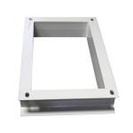 Dynamix RODWPL-400 Floor Mount Plinth for 400mm Deep Outdoor Wall Mount Cabinet. (600x400x100mm).