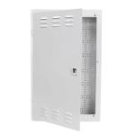 Dynamix HWS-2004V3 20'' Network Enclosure, Recessed Wall Mount, Vented Lid, Cable/Dual GPO Knock outs. Installs: 400mm Centre Stud. Cut out OD: 355 x 525 x 90mm. Incl. Installation Accessories, Earth Kit