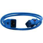 Enlogic ENL-EP8714Bs C19 to C20 Locking Power Cord - 1.2m Length - Blue