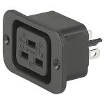 RackPower KNCU22-01 16A C19 Outlet panel screw mount