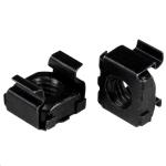 StarTech.com CABCAGENUTSB M5 Cage Nuts - 50 Pack Black